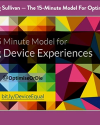 The 15 Minute Model for Optimising Device Experiences cover